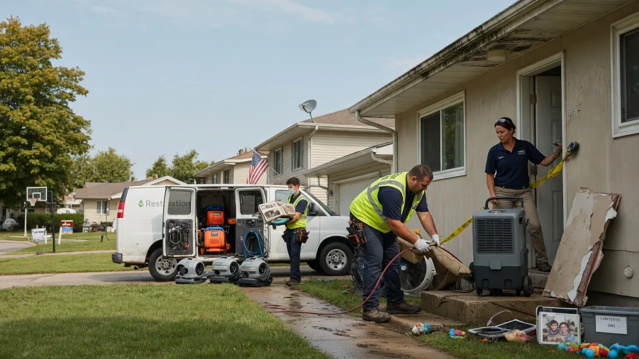 Water Damage Restoration in Highland, IN near me